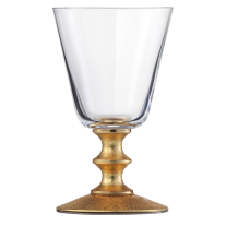 Trinkglas Sektbecher Gold | Geschenk Glasshop Rush Eisch