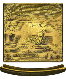 Schale 155 x 155 mm gold Goldleaf